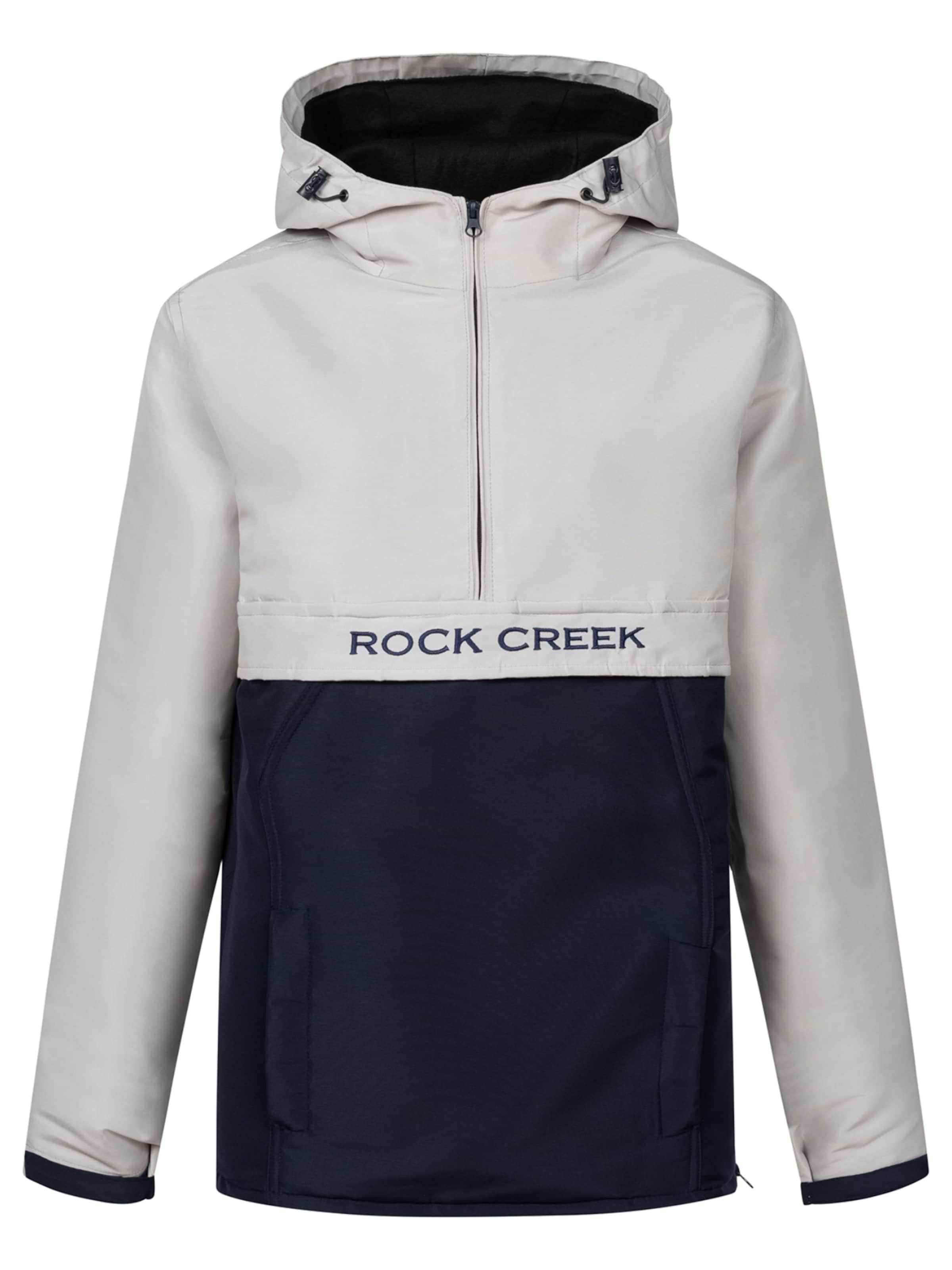 Rock Creek Jacke in nachtblau / hellgrau, Produktansicht