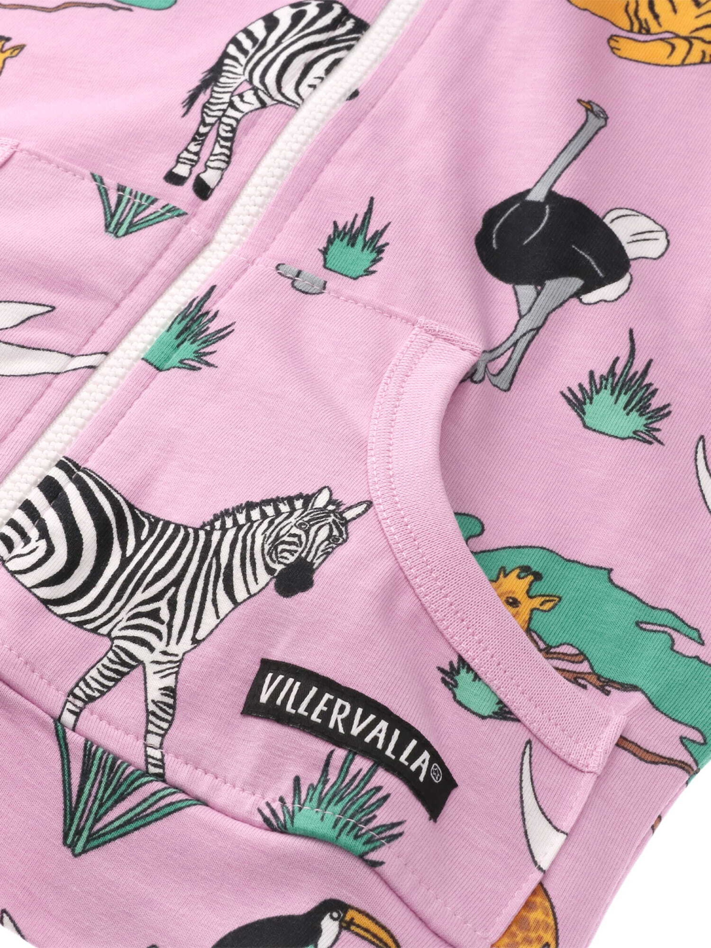 Villervalla Sweatjacke in Pink