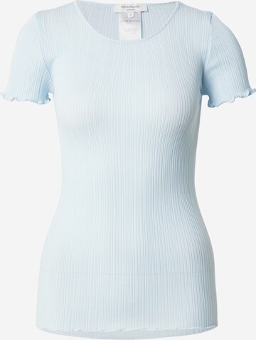rosemunde - Camisa 'Judy' em azul: frente