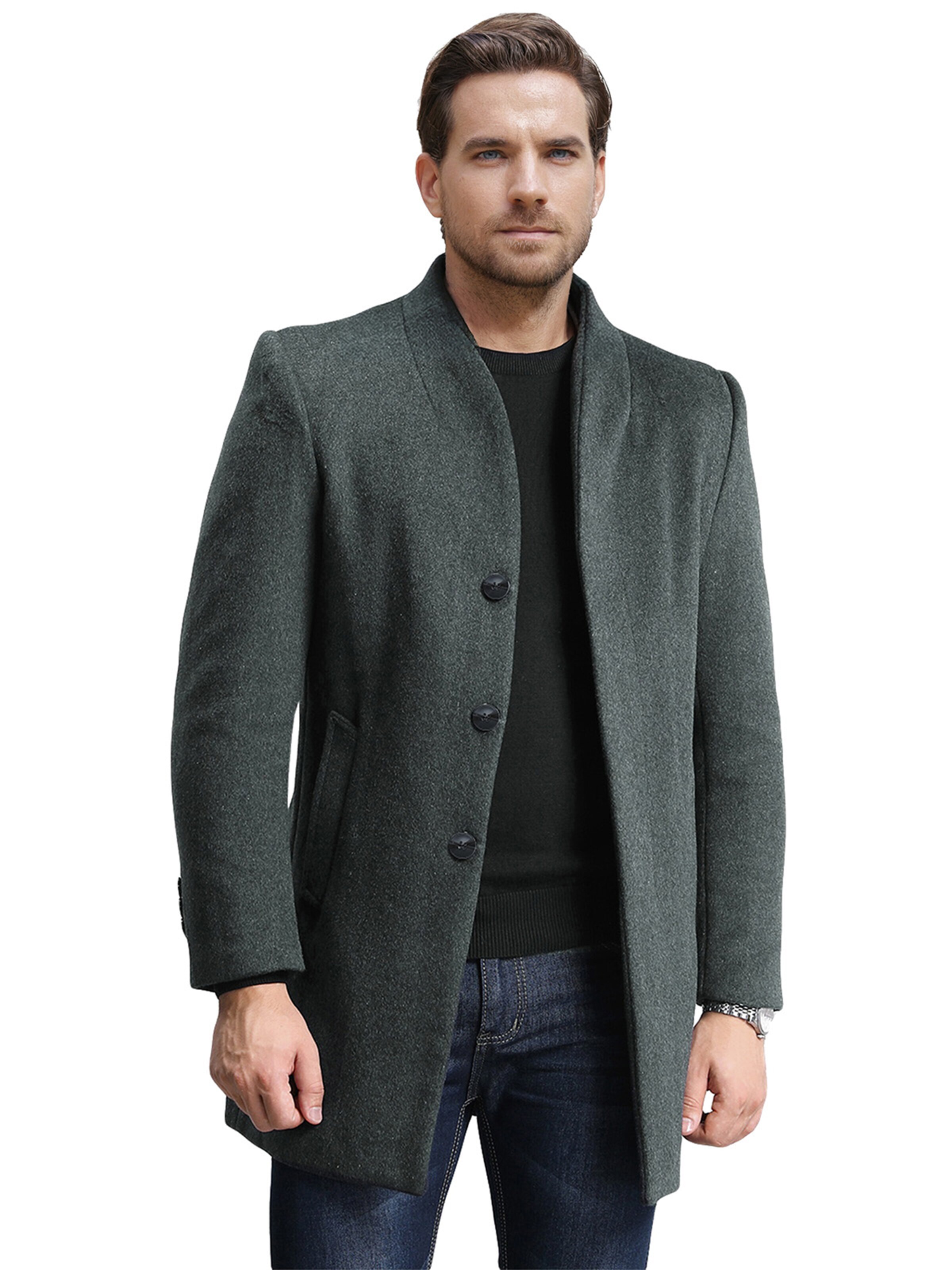 YOUTHUP Winter Coat in Grey