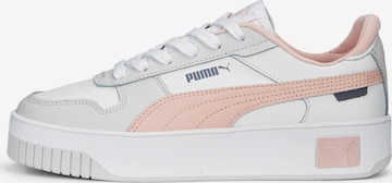 PUMA Sneakers laag 'Carina' in Wit: voorkant