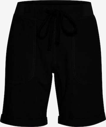 Kaffe Shorts 'KAnaya' in Schwarz: Vorderseite