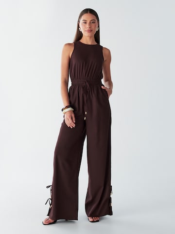 Combinaison 'LAILA ' BWLDR en marron : devant
