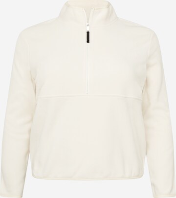 Vero Moda Curve Sweatshirt 'ILSA' in Beige: voorkant