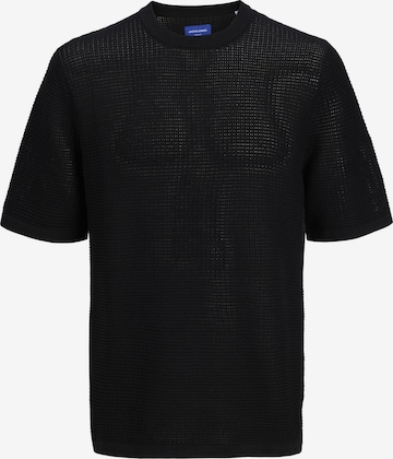 Pull-over 'JORAlmeria' JACK & JONES en noir : devant