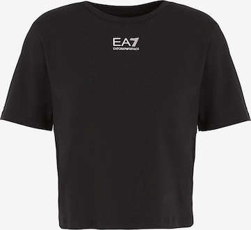 EA7 Emporio Armani Performance Shirt in Black: front