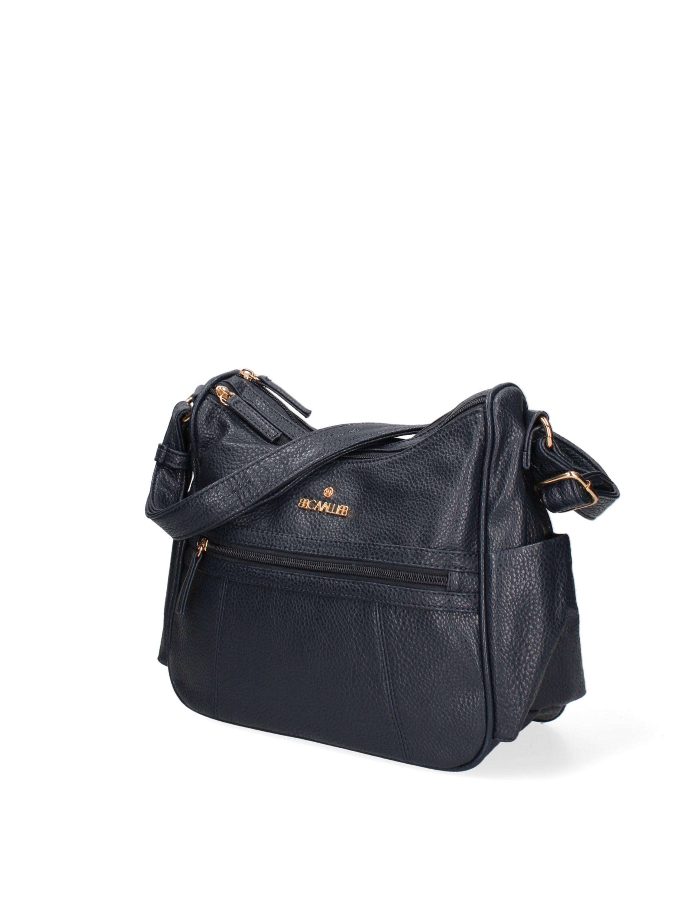 Borsa a tracolla 'Borsa a Tracolla Donna B Cavalli Ecopelle Zip Tasche Multiple 28x24cm' di B. Cavalli in blu