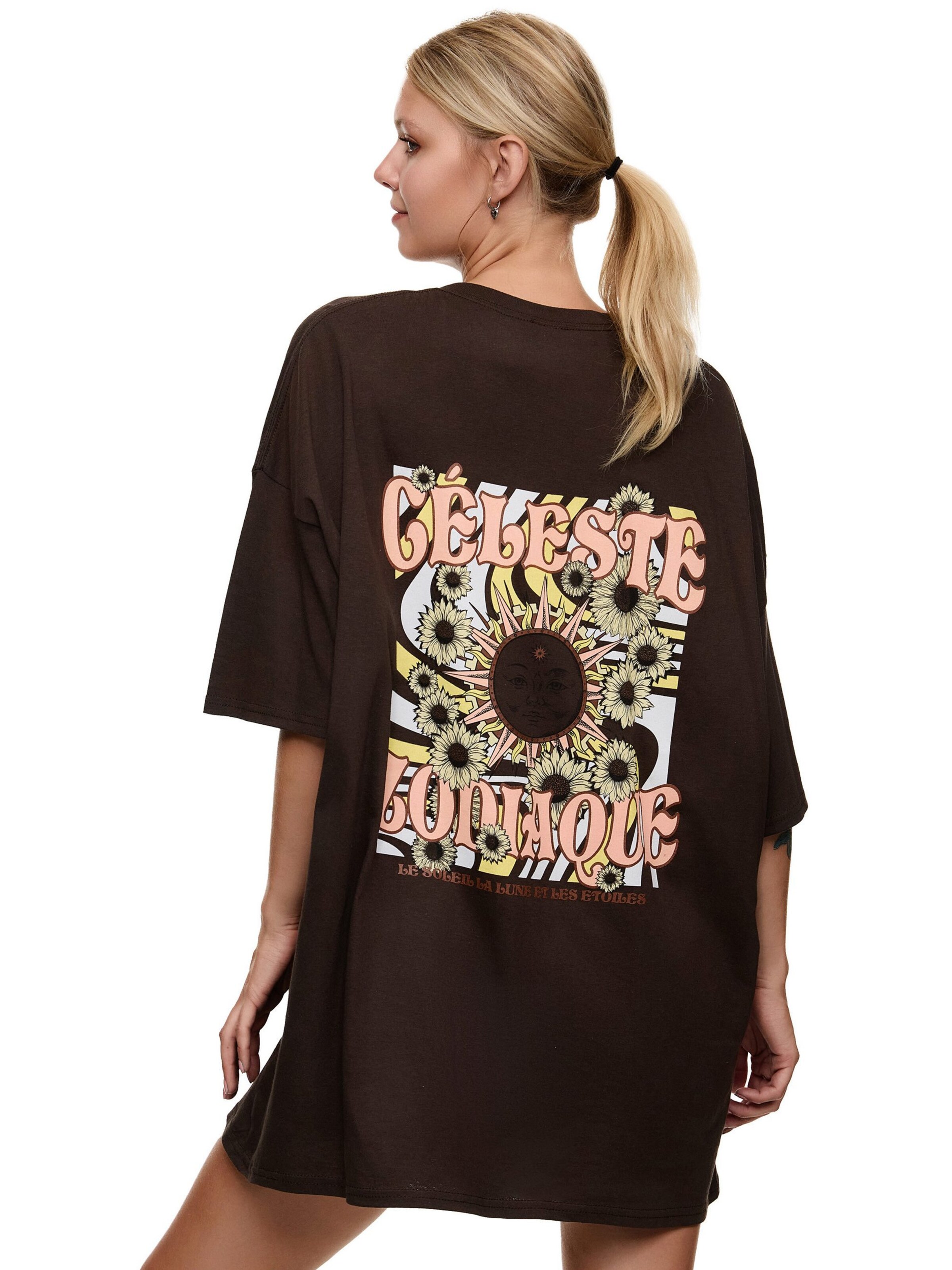Worldclassca Oversized Shirt in Brown