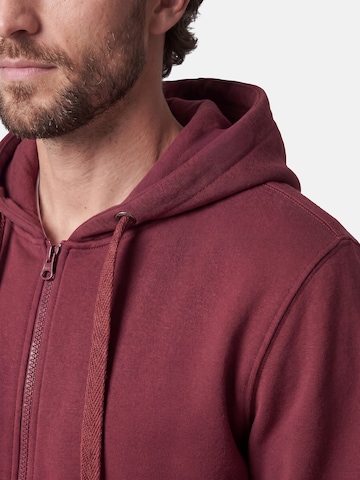 salzhaut Sweatvest 'Breker' in Rood