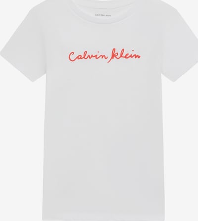 164 dydžio Marškinėliai iš Calvin Klein Jeans, spalva – ryškiai raudona / balta, Prekių apžvalga