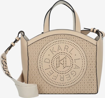 Sacs à main Karl Lagerfeld en beige : devant
