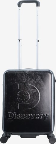 Discovery Suitcase 'STENCIL' in Black: front