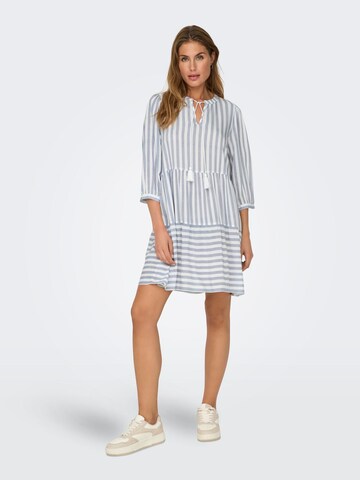 ONLY Kleid 'ONLKaya' in Blau