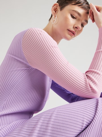 Staud Úpletové šaty 'SHOKO' – fialová