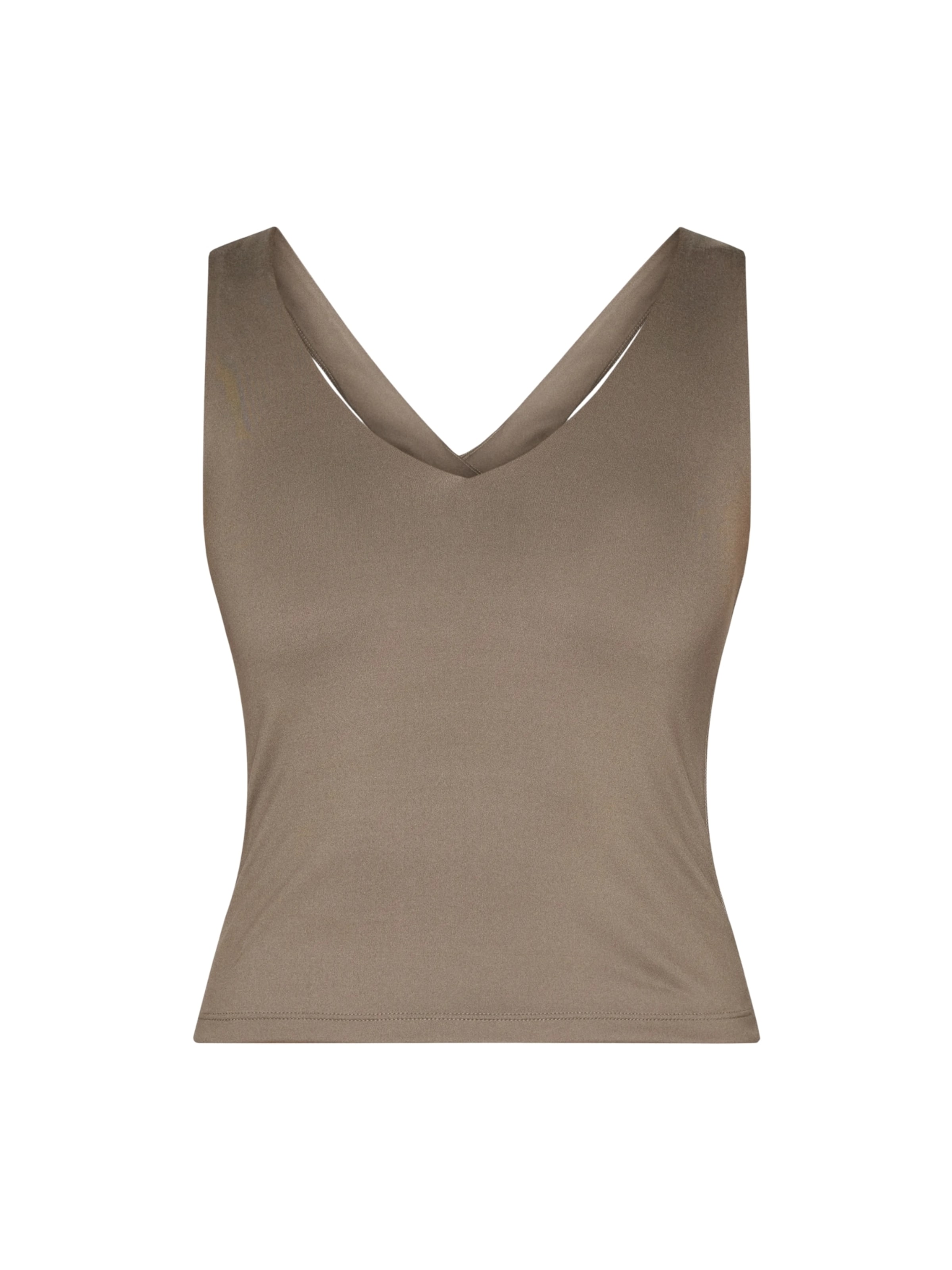 Girlfriend Collective Toppi ' Float ' värissä ruskea: etupuoli