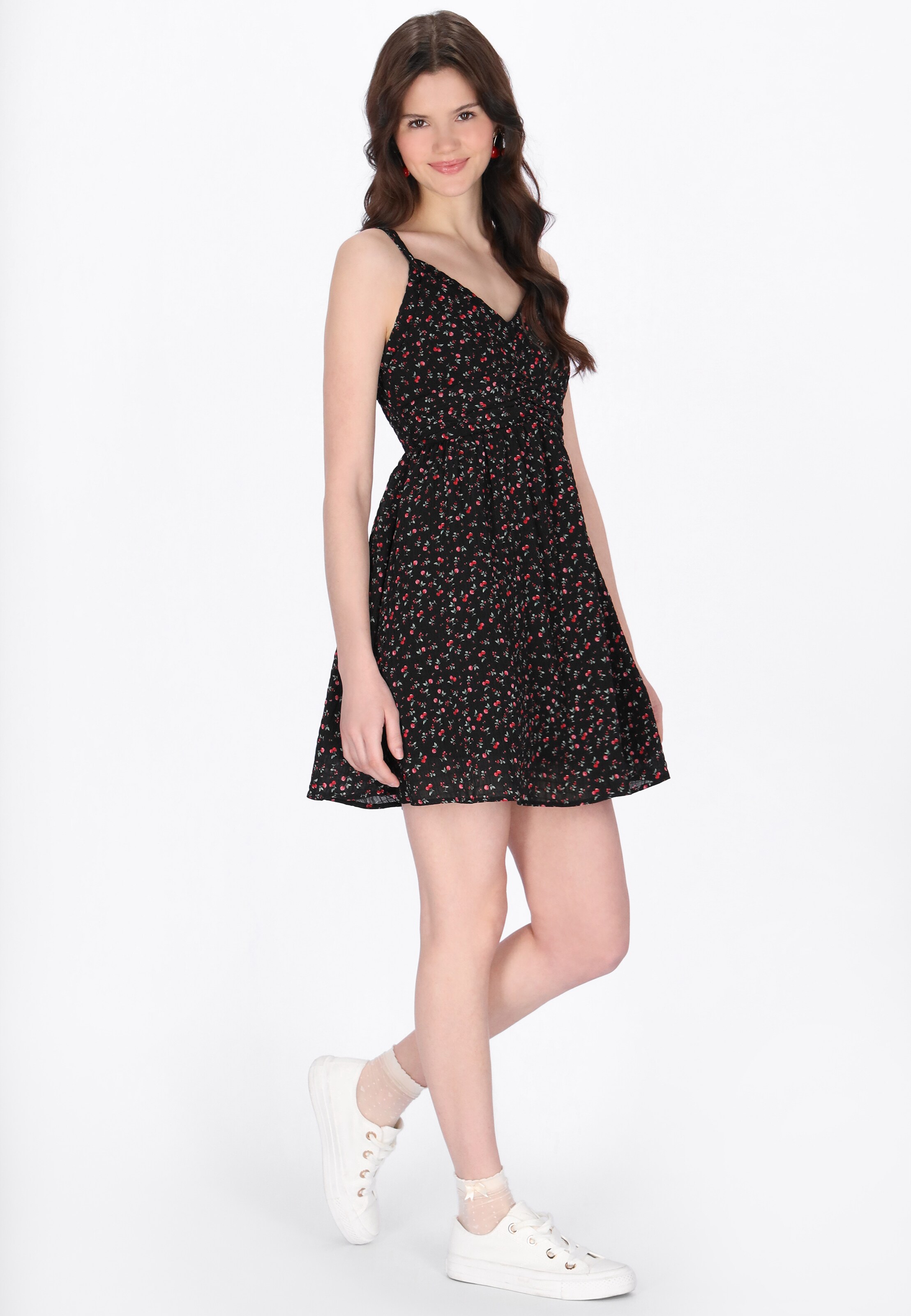 MYMO Kleid in Schwarz