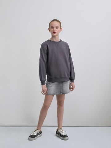 Scalpers Μπλούζα φούτερ 'Guitar' σε γκρι: μπροστά