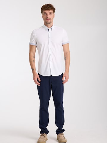 Slim fit Camicia business di 7Camicie in bianco