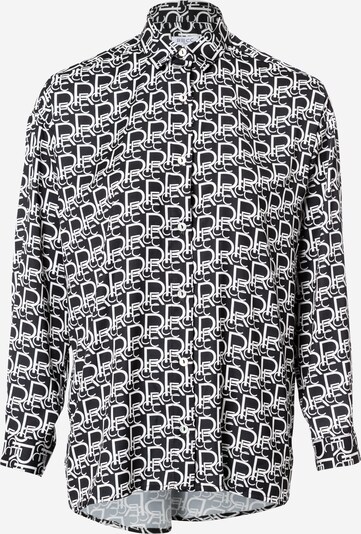 RECC Bluse 'LIZZO' in schwarz / weiß, Produktansicht