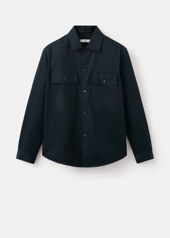 MANGO MAN Comfort Fit Hemd 'Roberto' in Blau