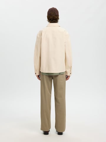 Comfort fit Camicia di SELECTED in beige