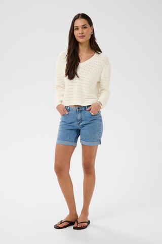 Kaffe Sweater 'Kametta' in White