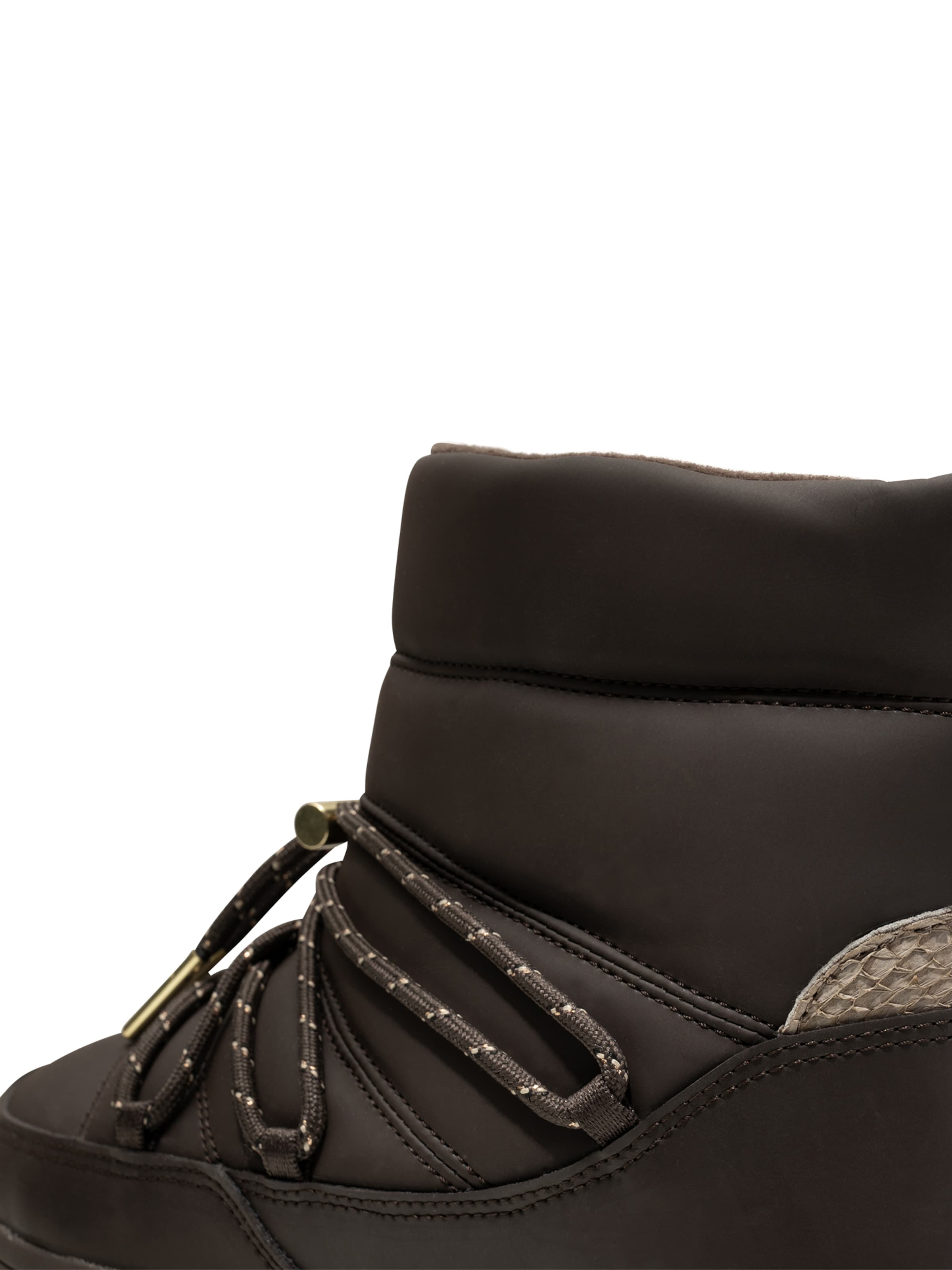 WODEN Snowboots 'Isa' i brun