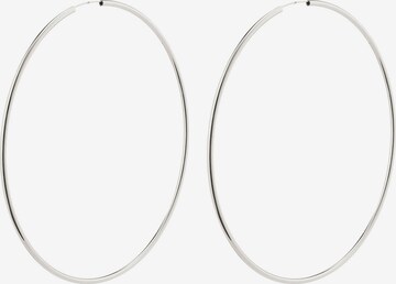 Boucles d'oreilles 'April' Pilgrim en argent : devant