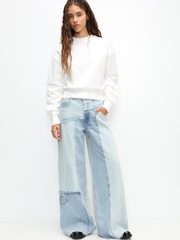 Pull&Bear Sweatshirt in Beige