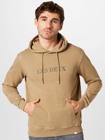 Les Deux Sweatshirt in Beige: Vorderseite