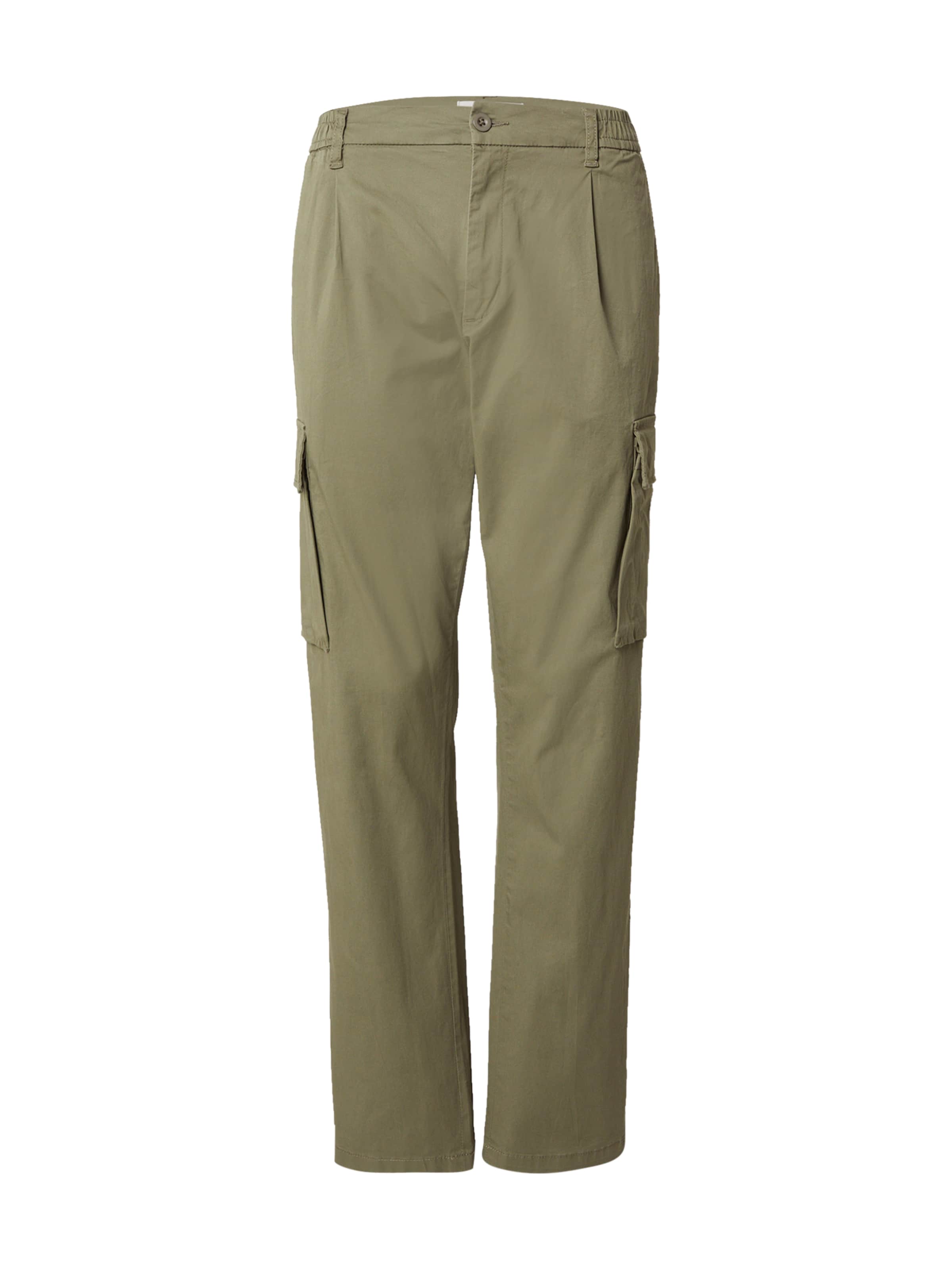 zaļš REPLAY Standarta Kargo bikses 'ADHANN': no priekšpuses