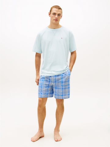 Tommy Hilfiger Underwear Pyjama kort 'Essential' in Blauw: voorkant