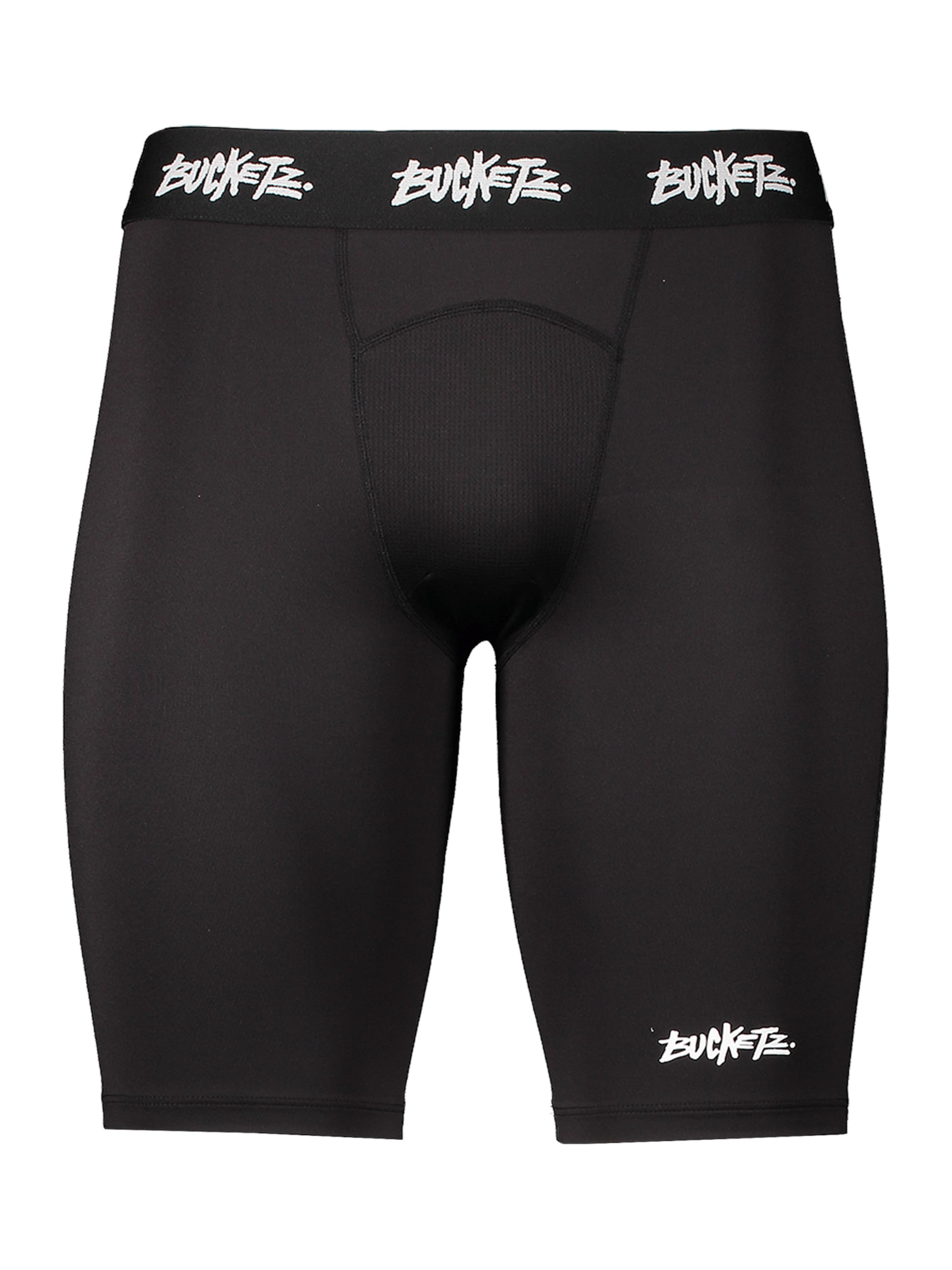 Bucketz Skinny Sportnadrágok 'Bucketz 9' - fekete: elől