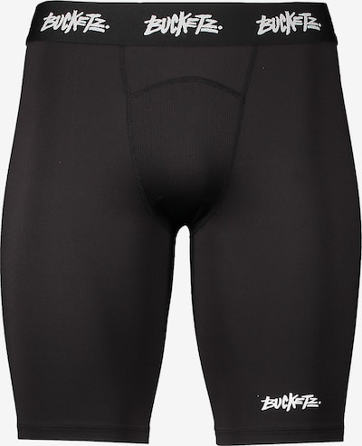 Bucketz Sportske hlače 'Bucketz 9' u crna / bijela, Pregled proizvoda