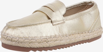 Ital-Design Espadrilles in Gold: Vorderseite