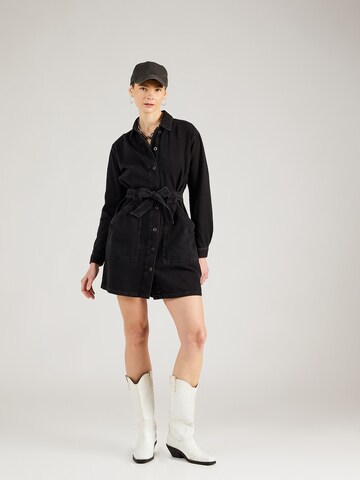 MUSTANG Shirt dress 'ALBA' in Black