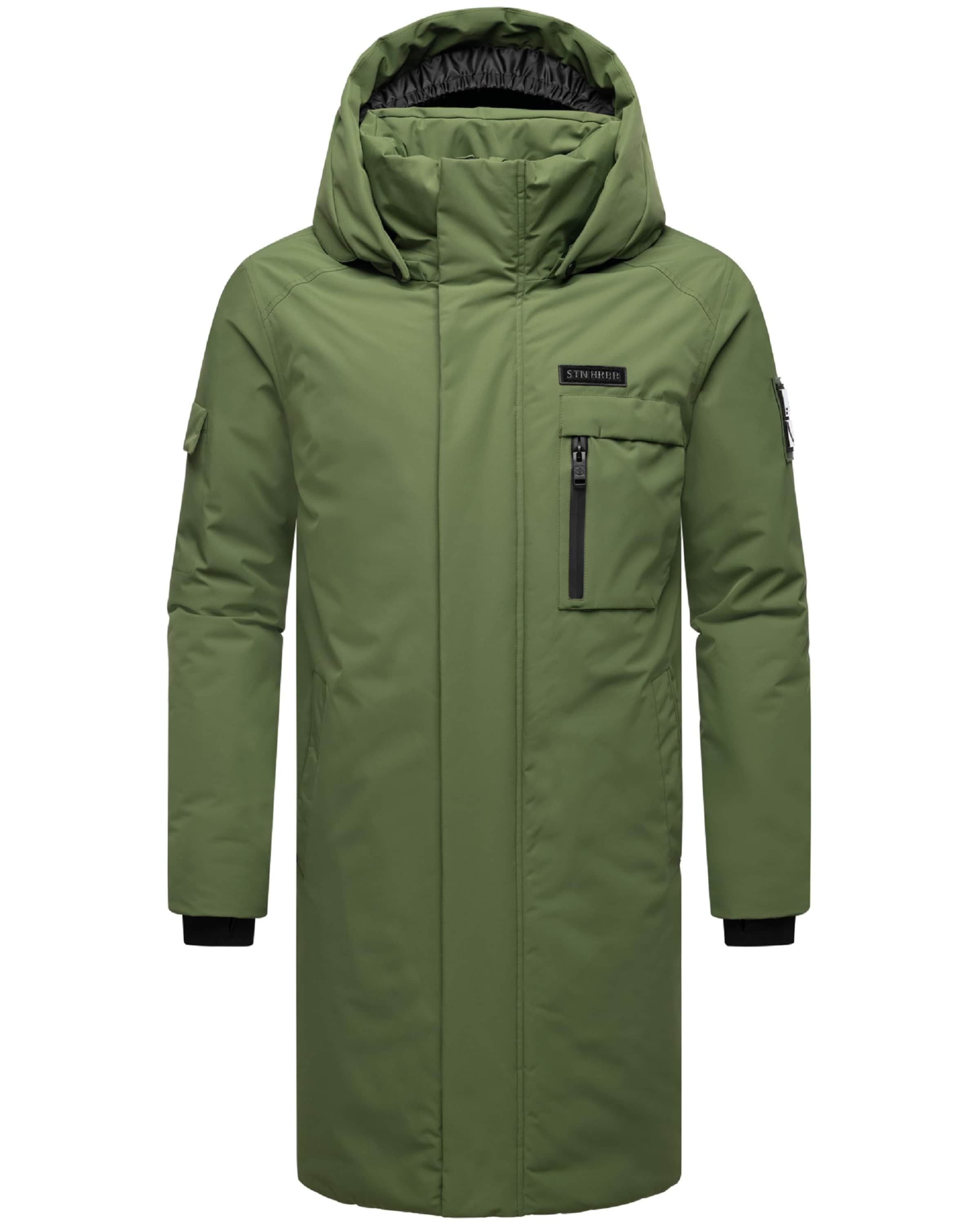 STONE HARBOUR Зимнее пальто 'Xandroo XX' в Зеленый: спереди