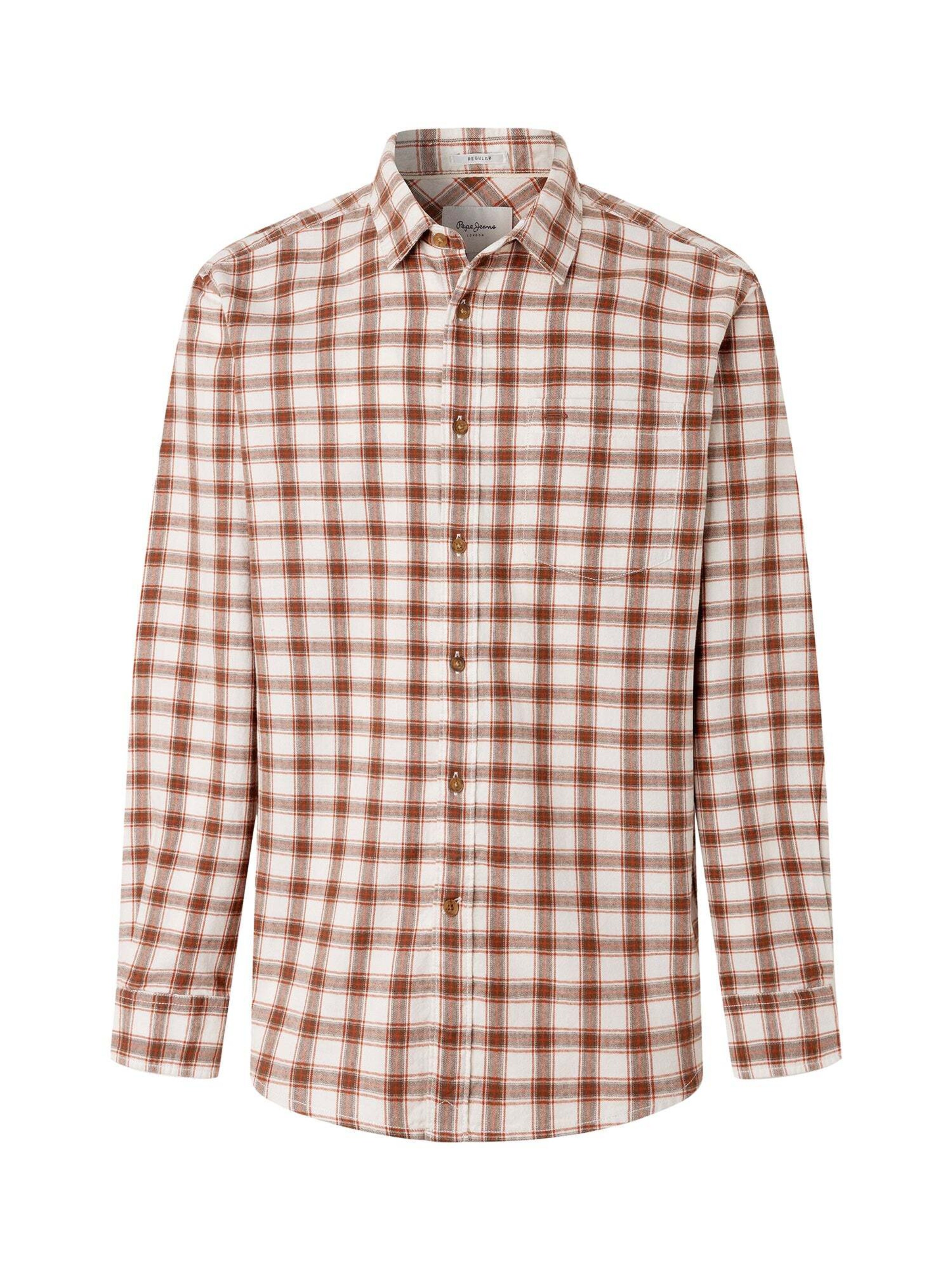 Chemise 'REIMES' Pepe Jeans en blanc : devant