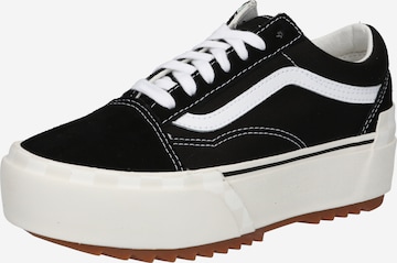 VANS Rövid szárú sportcipők 'Old Skool' - fekete: elől