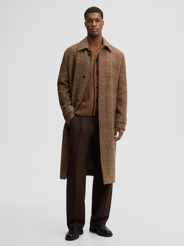 STRELLSON Loosefit Pantalon in Bruin