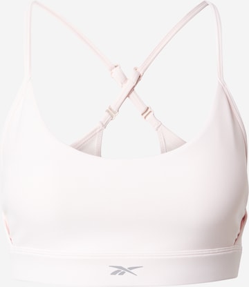 ReebokBustier Sportski grudnjak - roza boja: prednji dio