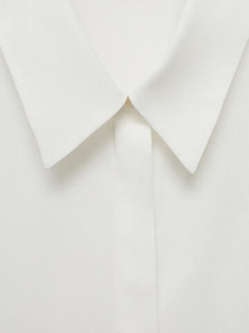 MANGO Bluse in Beige