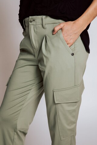 Zhrill Regular Cargo Pants in Green