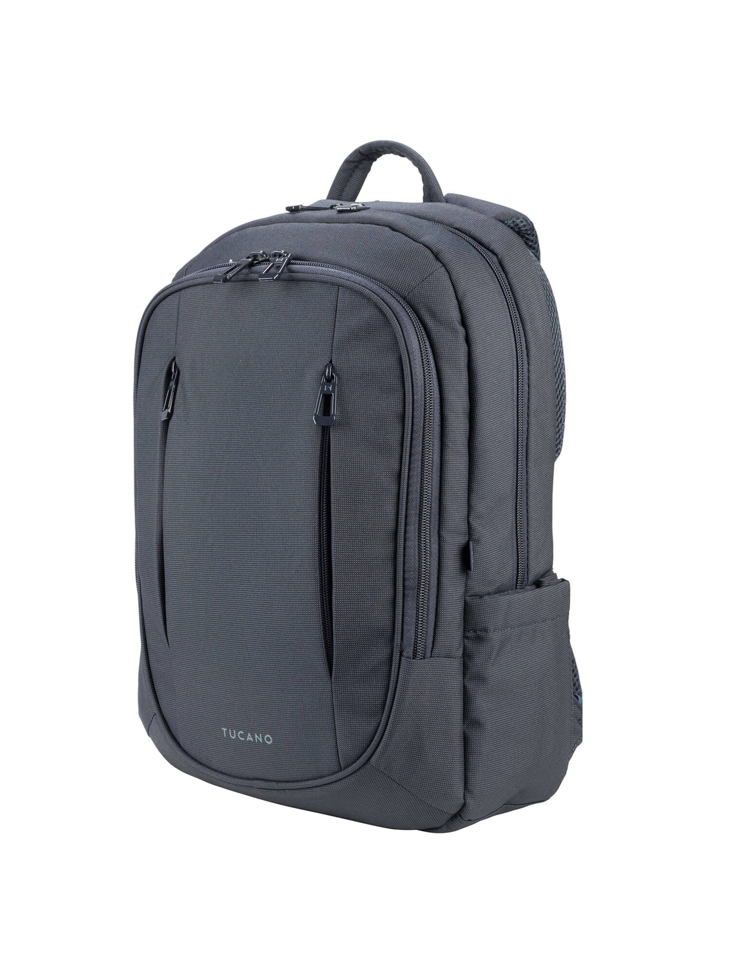 Zaino di TUCANO in grigio: frontale