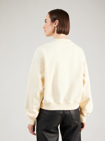 Calvin Klein Jeans Sweatshirt 'ILLUMINATED' in Geel