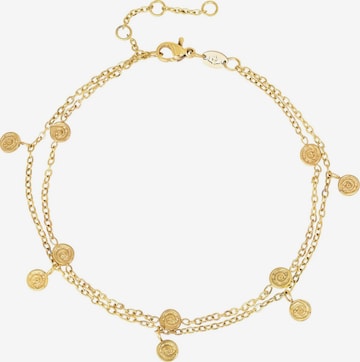 Luamaya Bracelet 'Swirl'n Double Bracelet' in Gold: front