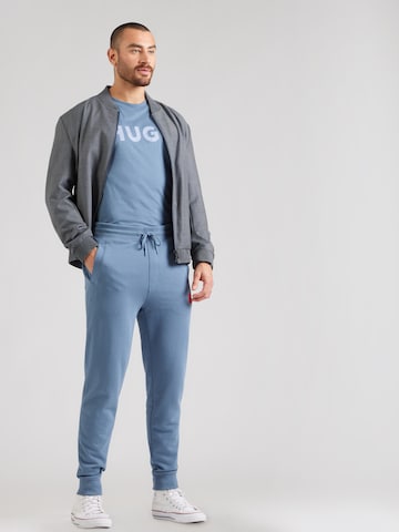 HUGO Tapered Broek 'Doak212' in Blauw