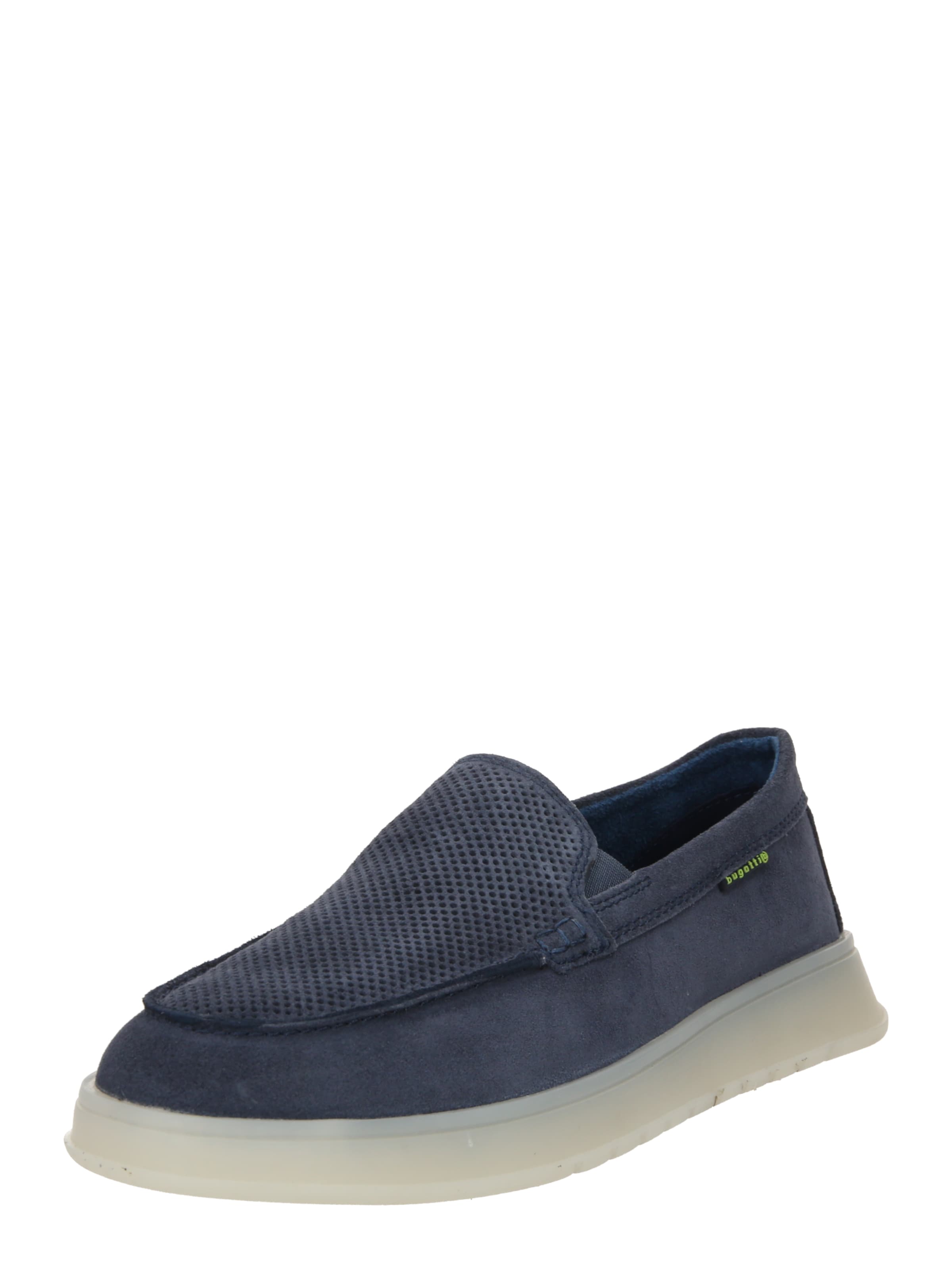 Mocassino 'Fiero' di bugatti in blu: frontale