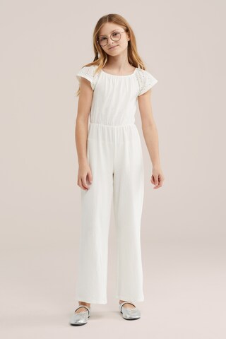 WE Fashion Overall in Beige