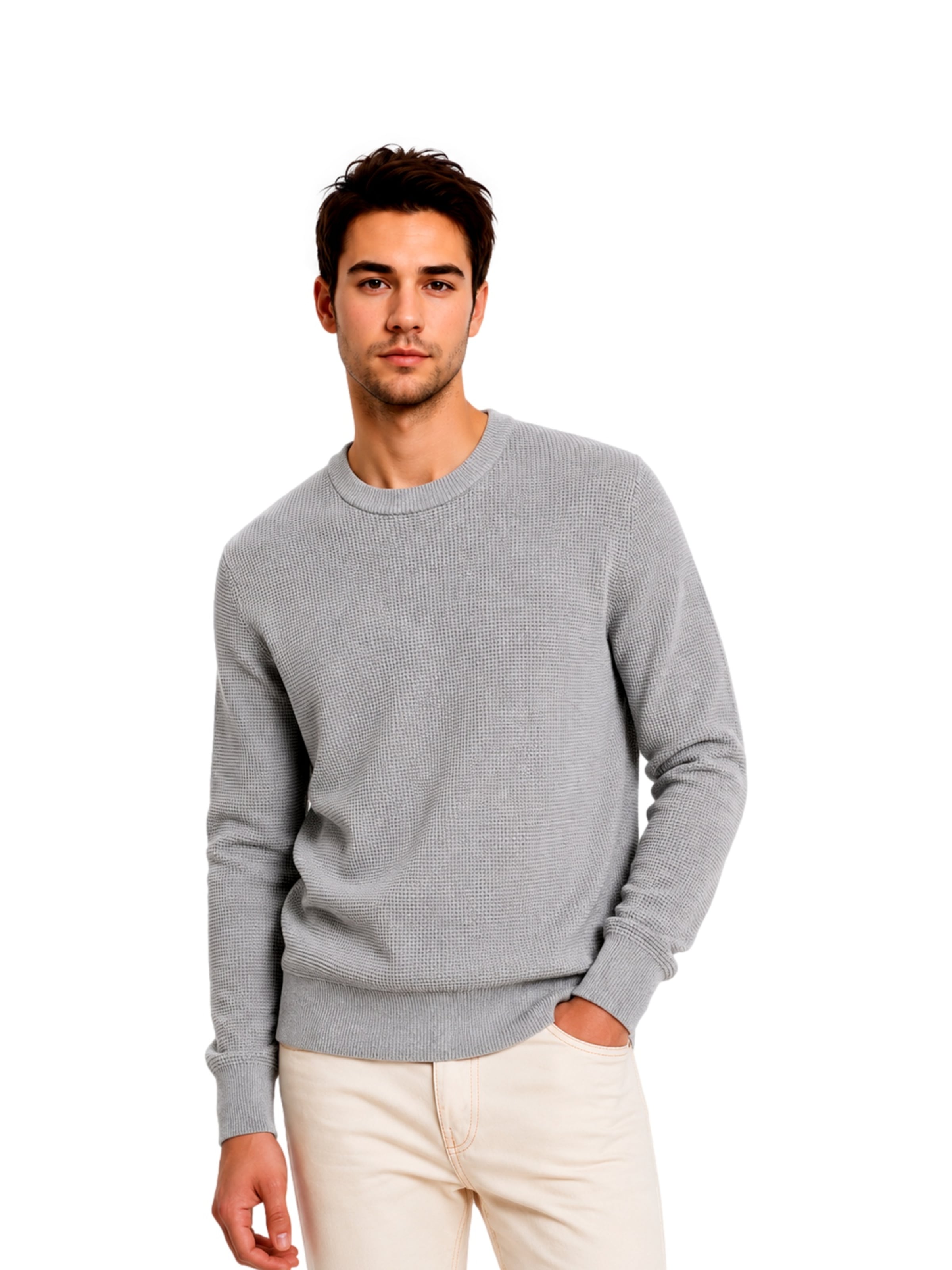 Pullover 'Marius' di Only & Sons in grigio